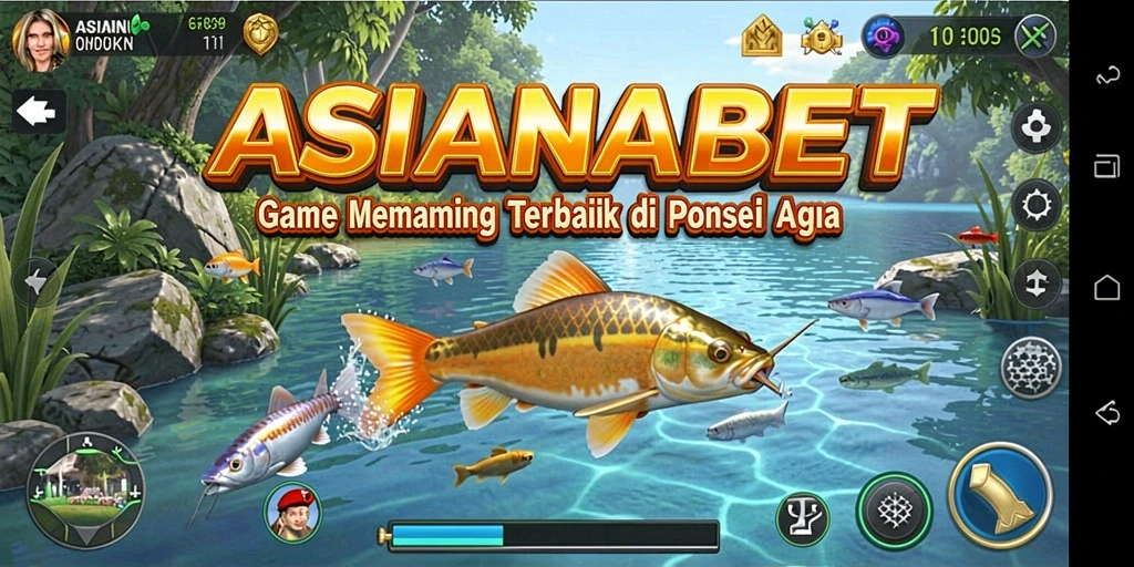 Tampilan menarik dari ASIANABET saat memancing di lautan.