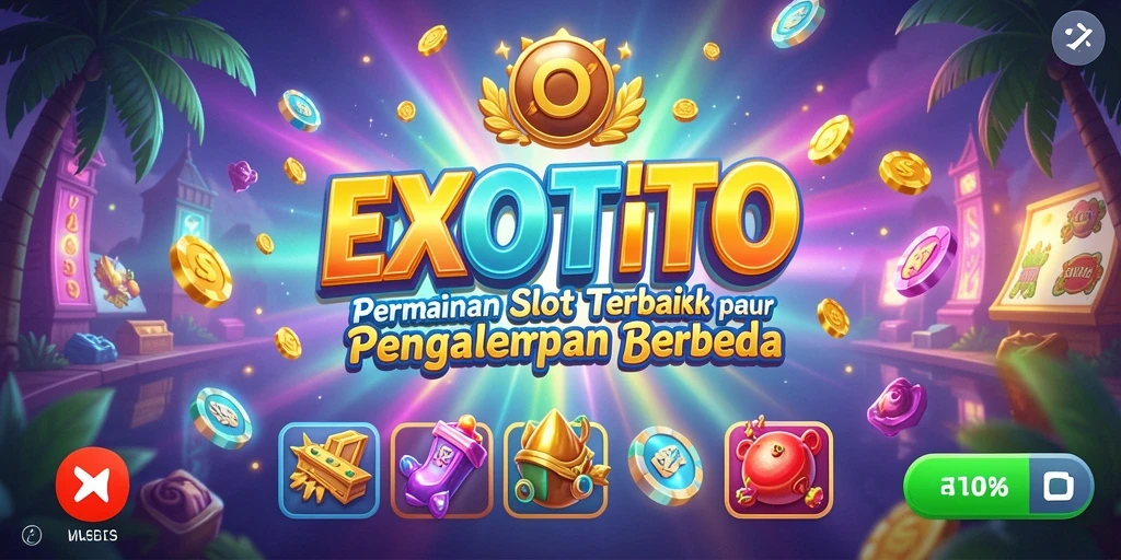 Tampilan menarik dari gameplay Slot di EXOTOTO yang menghibur.