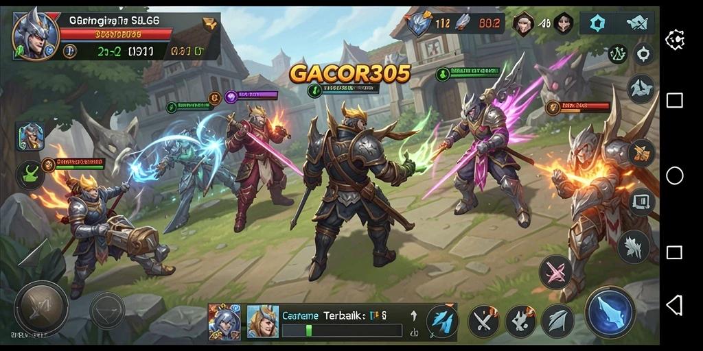 Tampilan gameplay GACOR305 yang dinamis dan menarik.