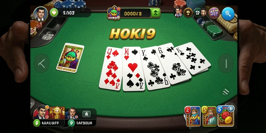 Tampilan utama gameplay HOKI9 yang menarik.