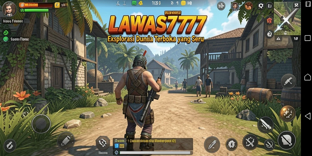 Gameplay menarik LAWAS777 dalam dunia terbuka.