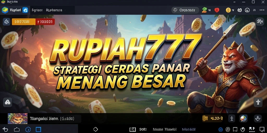 Tampilan gameplay strategis yang menarik di RUPIAH777.
