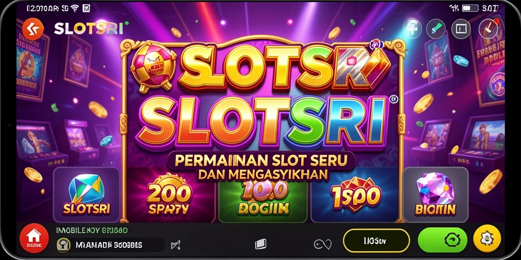 Screenshot SLOTSRI yang menampilkan gameplay yang seru dan menegangkan.