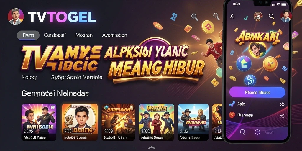 Tampilan gameplay TVTOGEL yang penuh warna dan menyenangkan.