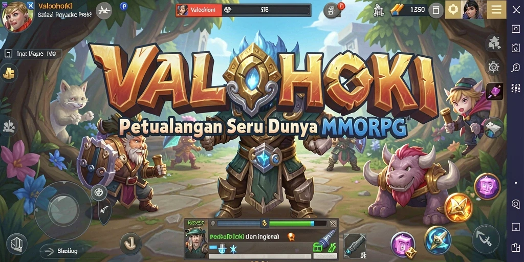 Gameplay VALOHOKI yang seru dan grafis menarik.